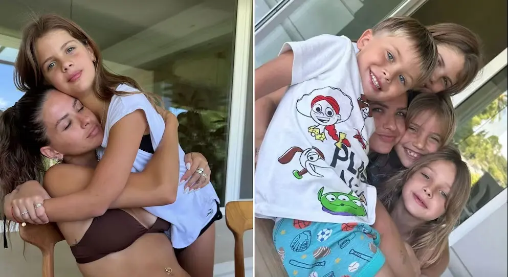 Icardi mostró por primera vez a la China Suárez con sus hijas: “El amor siempre vence al odio”